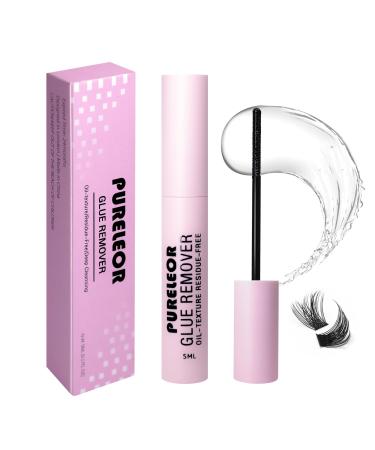 Cluster Eyelash Glue Remover Cluster Lash Glue Remover DIY Lash Adhesive Remover Mascara Wand Glue Remover Clear 5ml