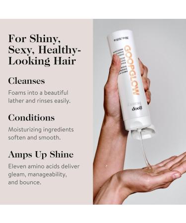 Buy goop Beauty Amino Acid Shampoo | Hydrating Strengthening & Shine-Boosting | Frankincense & Sandalwood Scent | Paraben & Sulfate Free | International Shipping Available - Buy Online on SooperMarket.com