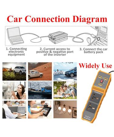 Car Crash Resistant Efficient Fast Charging Car Plug Adapter for Vehicles - Buy Online on SooperMarket.com