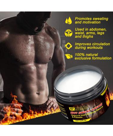 Hot Cream for Belly & Cellulite Firming | Weight Loss Workout Enhancer for Men and Women | Cellulite Treatment for Thighs, Legs, Abdomen, Arms and Buttocks - Buy Online on SooperMarket.com