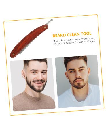 Premium Stainless Steel Shaving Razor & Trimmer for Men | Straight Razor Shaving | Barber-Grade Shaver for Precision Grooming - Buy Online on SooperMarket.com