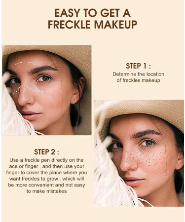 Aaiffey Waterproof Freckle Pen - Dark Brown | Long-lasting & Quick Dry Freckle Makeup - Buy Online on SooperMarket.com
