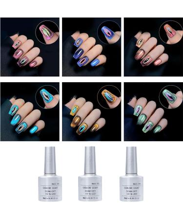 Perfect Your Nail Look With 8ml Gel Create Eye Catching Nails Quickly DIY Art For Women Girls Nail Art Decoration Kit Multi-Color - Buy Online on SooperMarket.com