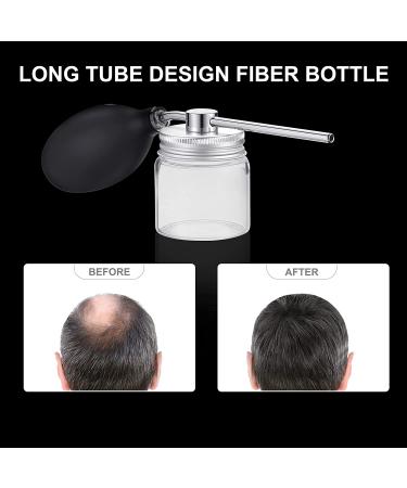 CCBeauty Hair Powder Spray Bottles - Fine Mist Sprayer for Hair Building Fibers - Reusable Hair Atomizer Pump for Hair Loss Concealer - Bald and Thinning Hair Applicator - Buy Online on SooperMarket.com