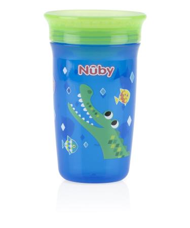 Nuby 1pk No Spill 360 Degree Printed Wonder Cup - Assorted Colors - Buy Online on SooperMarket.com