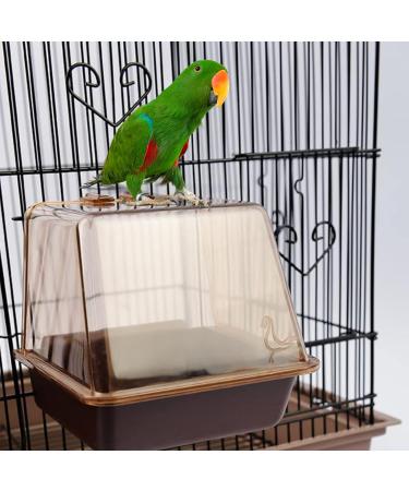 Saim Bird Baths Box with Universal Clips Bird Cage Accessories - Buy Online on SooperMarket.com
