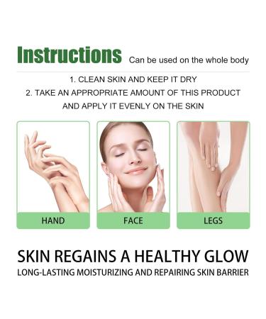 Skin Recovery Cream - Aloe After Sun Repair 100g (2pcs) | Hydrating Nourishing Lightweight Formula for Sunburn Relief & Dull Skin Repair - Buy Online on SooperMarket.com