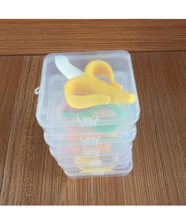 Buy Solid Portable Silicone Pacifier Teether for Baby & Toddler - Ideal for Travel Storage | International Shipping Available - Buy Online on SooperMarket.com