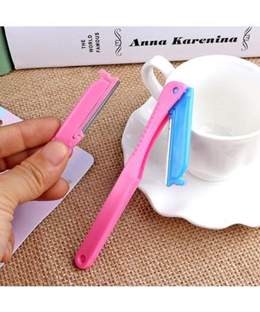Buy Women Facial Hair Remover & Eyebrow Trimmer - Foldable Replaceable Random Color | Fast International Shipping - Buy Online on SooperMarket.com