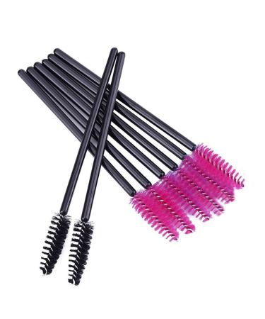 400 PCS Disposable Eyelash Mascara Brushes Makeup Applicator Kits (Black & Rose Red) - Buy Online on SooperMarket.com