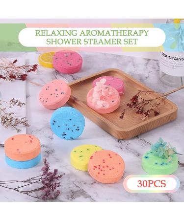 Leoce Shower Steamers - 30 PCS | Aromatherapy Shower Tablets for Relaxation - Buy Online on SooperMarket.com