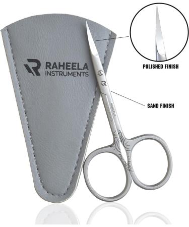 Cuticle Nail Scissors Multi Purpose Small Manicure Scissors Pedicure Finger & Toe Nail Cuticle Scissors Professional Thin toenail Scissors Eyebrow Scissors for Men and Women (Silver Colour) - Buy Online on SooperMarket.com