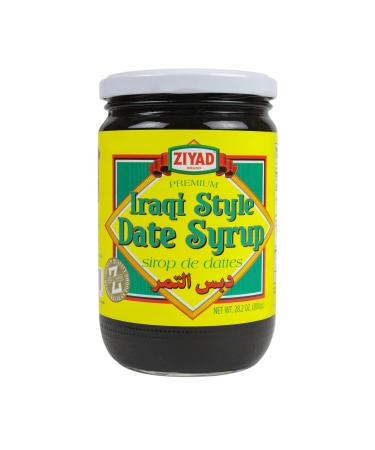 Ziyad Brand Premium Iraqi Style Date Syrup, Halal, Shaved Ice, No Additives, No Preservatives, Healthy and Delicious Substitute! 28.2oz Iraqi Date 28 Ounce (Pack of 1)