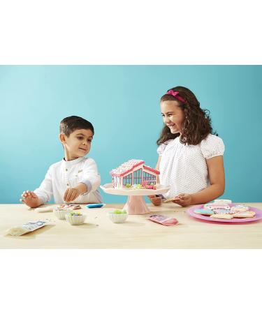 Barbie Vanilla Cookie Dreamhouse Kit - Create-A-Treat Gingerbread House Cookie & Decorating Set - 39.71 oz - Buy Online on SooperMarket.com