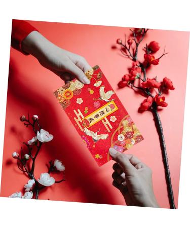 Didiseaon 24 Pcs Japanese Spring Festival Red Packet Asian Red Envelope Chinese Red Envelopes Lais See Packet See Envelopes Wedding Favors Bunny Gift Money Envelopes Rabbit Personality Paper As Shown 1x2pcs 16.8X9.8CMx2pcs - Buy Online on SooperMarket.com