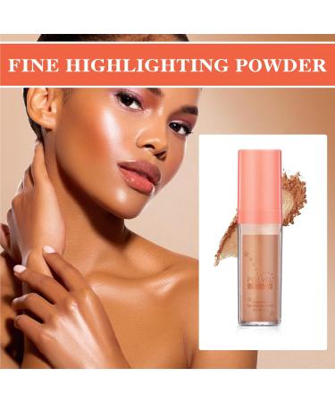Polvo De Hadas Body Face Glitter Highlighter Stick - Natural Sparkle Blusher & Smooth Highlight Makeup - 2.33oz Gold 01 - Buy Online on SooperMarket.com