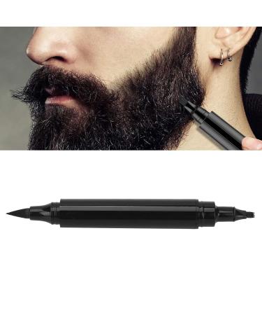2 in 1 Beard Filler Pen - Long Lasting Double-Sided Black Beard Enhancer for Perfect Grooming - Buy Online on SooperMarket.com