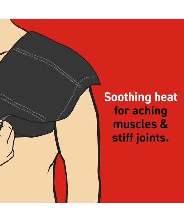 Tensor Shoulder Hot Cold Wrap 208612-CA Adjustable 1 Wrap 2 Gel Packs Black Compress + Wrap - Buy Online on SooperMarket.com
