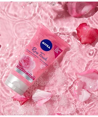 NIVEA Rose Touch Micellar Cleansing Gel with Rose Water for All Skin Types 150 ml - Buy Online on SooperMarket.com