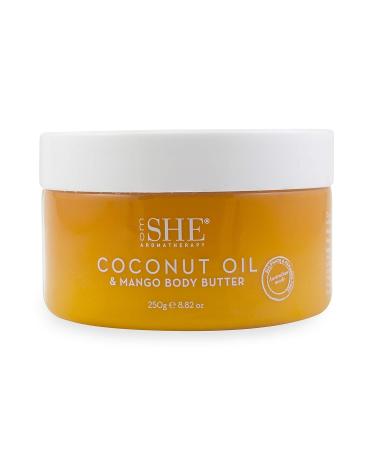 Om She Aromatherapy Coconut & Mango Body Butter - Hydrating and Nourishing - Buy Online on SooperMarket.com