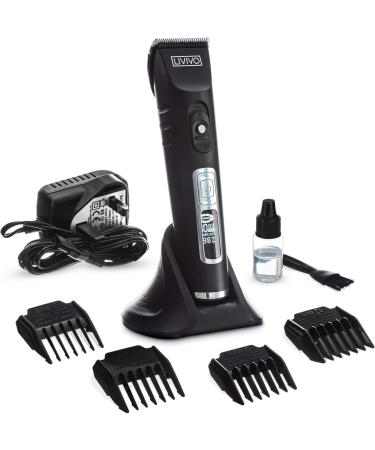 LIVIVO Digital Hair Clipper and Beard Trimmer Wireless Grooming Set with Extra Sharp Long Lasting Blades and Multiple Trimmer Attachments - Buy Online on SooperMarket.com