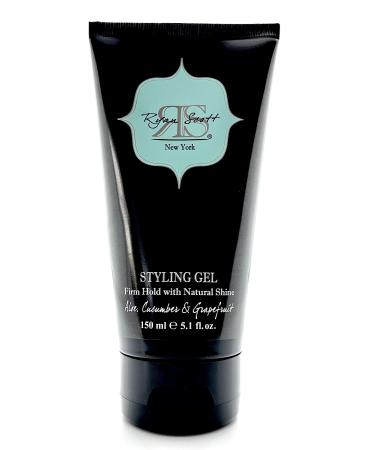 Ryan Scott Non-Flaking & Alcohol-Free Styling Gel provides a Firm Hold with Natural Shine. Aloe Cucumber & Grapefruit Fragrance 5.1 fl. oz.