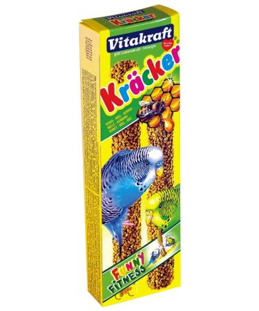 Vitakraft Parakeet Crackers Honey pack of 10 (10 x 60 g)