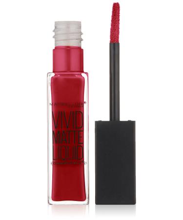 Maybelline New York Color Sensational Vivid Matte Liquid Lipstick  Berry Boost  0.26 fl. oz. 0.26 Fl Oz (Pack of 1) Berry Boost