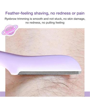 Buy Botiniv 2-Piece Eyebrow Razors for Women | Cute Rabbit-Eye Face Shaver & Dermaplaning Tool - Portable Hair Remover - Buy Online on SooperMarket.com