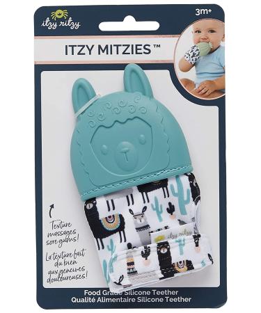 Itzy Ritzy Llama Silicone Teether for Babies 3+ Months | Food Grade | Safe & Durable - Buy Online on SooperMarket.com