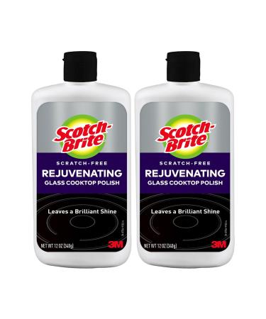 Scotch-Brite Rejuvenator Cooktop Polish, 12 Ounce (Pack of 2), 2 Count