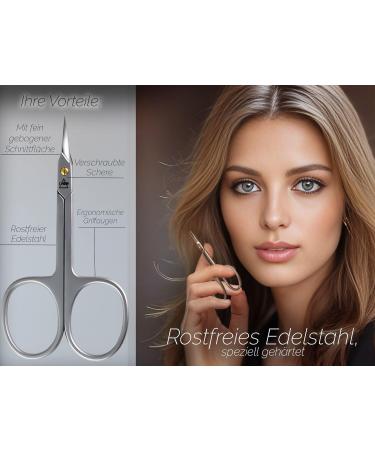 Premium Stainless Steel Nail Scissors & Skin Scissors - Extra Sharp Manicure & Pedicure Tools for Men & Women - Rust-Free Nail Shaver for Perfect Results - Buy Online on SooperMarket.com