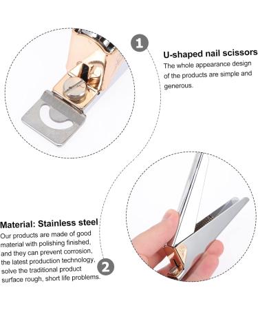 HAPINARY Nail Pedicure Nippers Nail Tools Pedicure Tools Nail Manicure Tool Manicure Nippers Xtoe Nail Clippers Extended Nail Tip Stainless Steel Lengthen Manicure Tools - Buy Online on SooperMarket.com