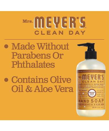 Mrs. Meyer's Clean Day Liquid Hand Soap Variety - 12.5 OZ (Orange Clove & Snow Drop) | International Shipping Available - Buy Online on SooperMarket.com