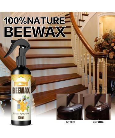 Natural Micro-Molecularized Beeswax Spray Molecularized Beeswax Spray Beeswax Furniture Polish Bees Wax Furniture Polish and Cleaner Original Beeswax Furniture Polish (5Pcs) - Buy Online on SooperMarket.com