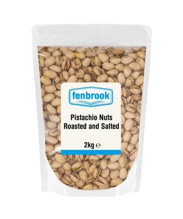 Pistachio Nuts Roasted and Salted 2kg by Fenbrook