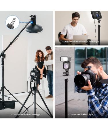 Neewer 1/4 to 3/8 Metal Male Threaded Screw Adapter Spigot Stud 3-Pack for Studio Light Stand - ST22 - Buy Online on SooperMarket.com