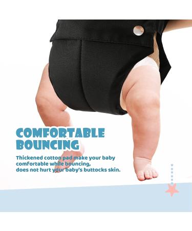 Cowiewie 2 in 1 Baby Door Jumper w/ Baby Walking Harness Function  Baby Jumper with Door Clamp Adjustable Strap and Seat  Fits 80" - 87" high Door Frame - Buy Online on SooperMarket.com
