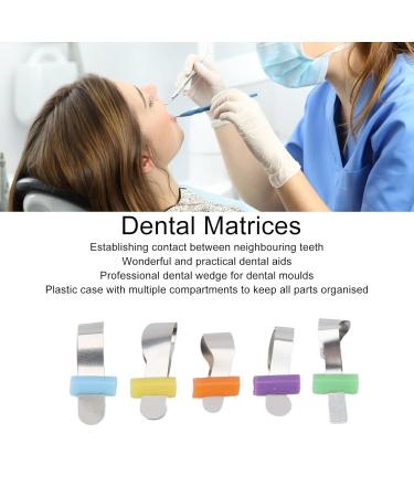 Buy 50 Stainless Steel Dental Cutting Matrices Premium Contoured Metal Dental Matrix System for Clinics | International Shipping - Buy Online on SooperMarket.com
