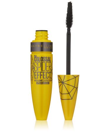 Maybelline Volum' Express Colossal Spider Effect Waterproof Mascara  Classic Black  0.32 fl. oz.