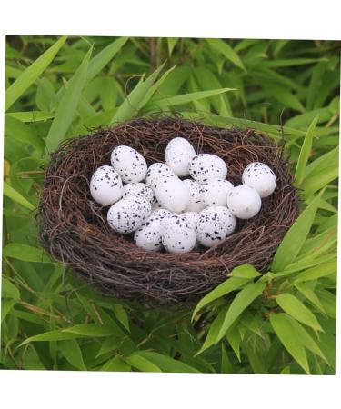 Buy WOFASHPURET Hamster Gerbil Bed Nest - Flower Decoration Rattan & Feather Ornament (15cm) - Buy Online on SooperMarket.com