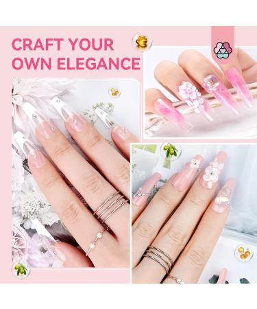 SAVILAND Acrylic Nail Kit with Drill - Complete Professional Set for Beginners | 45g Acrylic Powder 50ml Liquid Nail Brush & Tools - Buy Online on SooperMarket.com