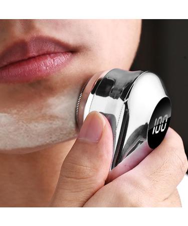 Electric Beard Trimmer Electric Beard Trimmer 300mAh Strong Power Portable for Travel (Silver) - Buy Online on SooperMarket.com