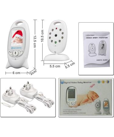 BW 2.0 Wireless Digital Baby Monitor Camera with Night Vision & Temperature Monitoring - Buy Online on SooperMarket.com