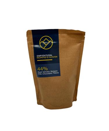 Luxury Hot Chocolate - Real 44% Belgian Milk Chocolate Flakes - 250g