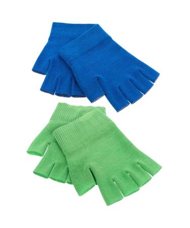 FOYTOKI 2 Pairs Gel Gloves Gel Moisturizing Gloves Hand Spa Gloves Cosmetic Moisturizing Gloves Women Moisturizing Gloves Moisturizing Gloves Hand Care Gloves Skin Care Gloves 16X13X1CM