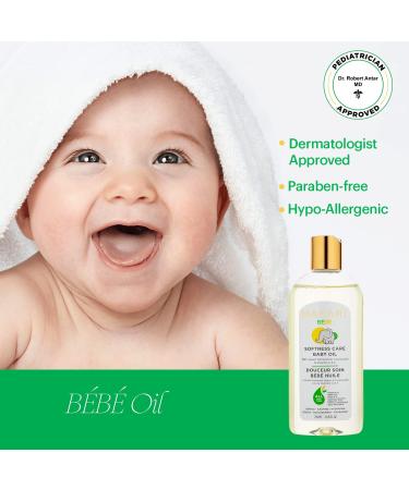 Makari Softness Care Baby Oil with Sweet Almond, Chamomile, Vitamins C & E - Hypoallergenic, Paraben-Free | Gentle for Newborn Skin - Buy Online on SooperMarket.com