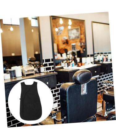 minkissy Barber Apron Work Dress Barber Uniform Vest Double Back Hairdressing Tool Polyester - Buy Online on SooperMarket.com