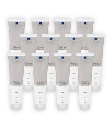 Abena skin care ointment donates moisture for 24 hours after applying maintains dry skin & calms irritated skin free of fragrances & dyes 12 hours 150 ml. 150 ml (12 pack)