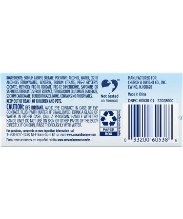 Arm & Hammer Power Sheets Laundry Detergent - Fragrance Free 50ct | Eco-Friendly Efficient Cleaning for 50 Loads - Shop Internationally - Buy Online on SooperMarket.com